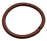 Зажим для волосся еластичний, маленький 9шт. коричневий 4мм TITANIA 7809, фото 3