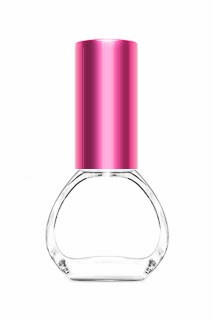 Прозорий флакон Дороті 6 мл зі спреєм рожевого кольору, фото 1