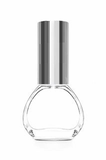 Прозорий флакон Дороті 6 мл зі спреєм срібного кольору, фото 1