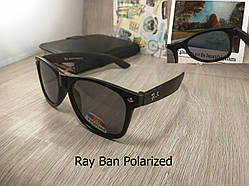 Сонцезахисні окуляри з поляризацією Ray Ban Wayfarer — матова оправа