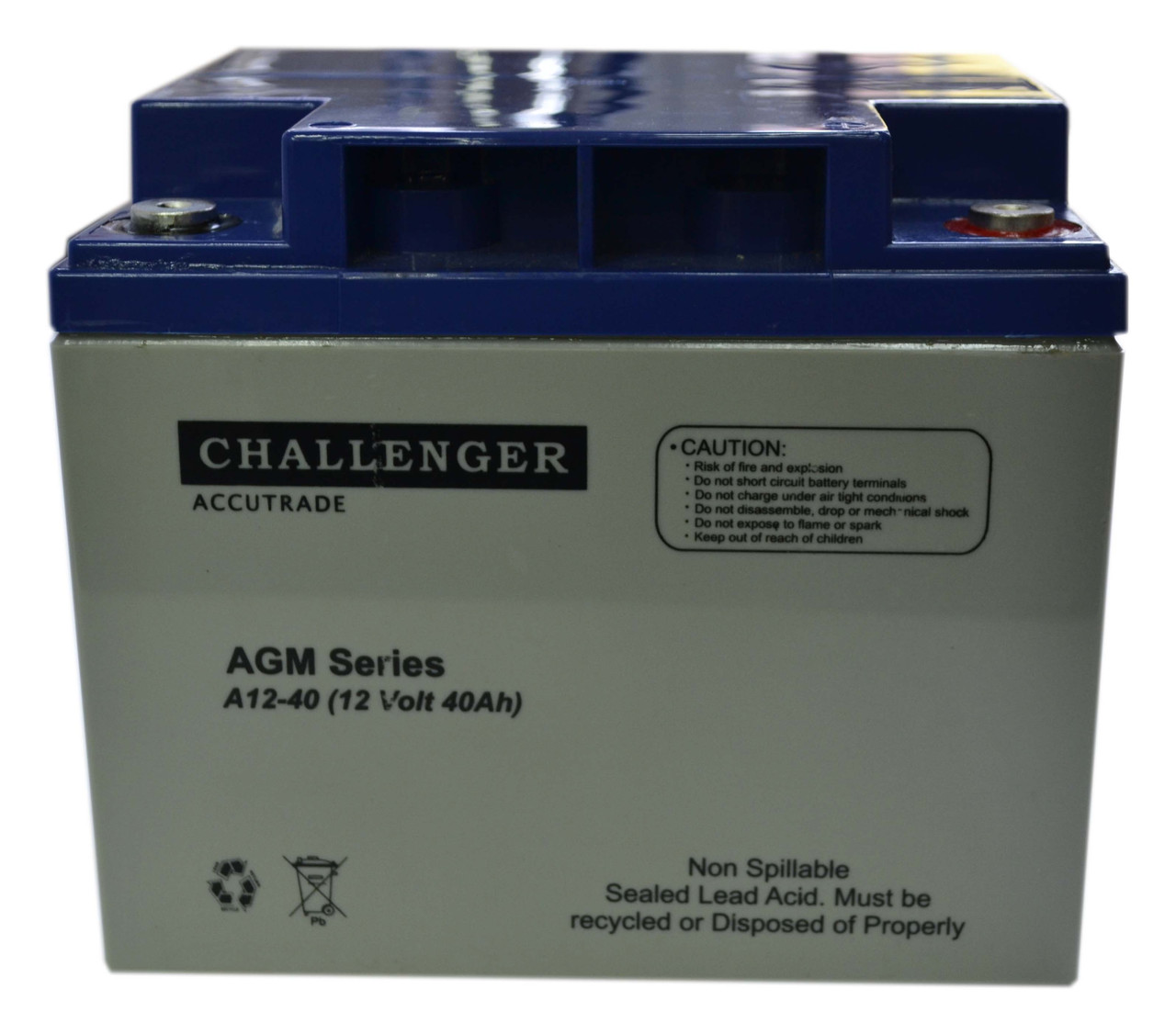 Challenger A12-40 12V 40AH, (AGM) для ДБЖ, фото 1