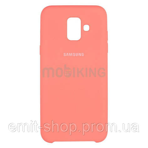 Оригінальний чохол Soft touch для Samsung Galaxy A6 2018 (A600) Pink, фото 2