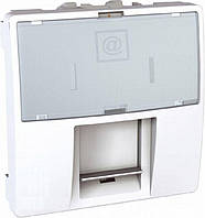 Розетка комп'ютерна не екранована біла Schneider Electric - Unica (mgu3.411.18)