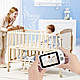 Відеоняня Baby Monitor VB603 New 3.5 дюйма. Режим нічного бачення та двосторонній зв'язок. Меню російською мовою, фото 3