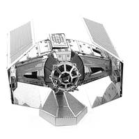 Металевий 3D конструктор Star Wars винищувач Darth Vader Starfighter