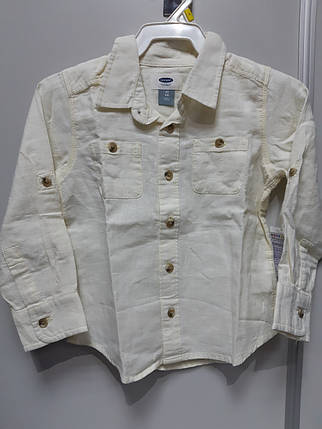 Сорочка Дитяча Old Navy на хлопчика Жовта, фото 2