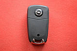 Викидний ключ Opel Vectra, Astra для переділки 2 кнопки Вид 2, фото 4