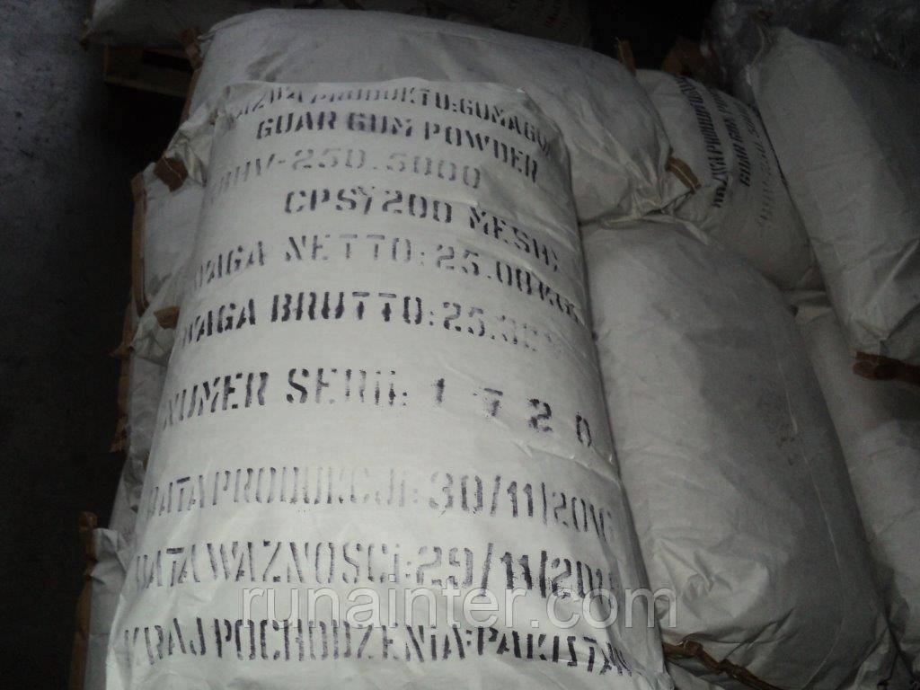 Камедь гуарова Е412