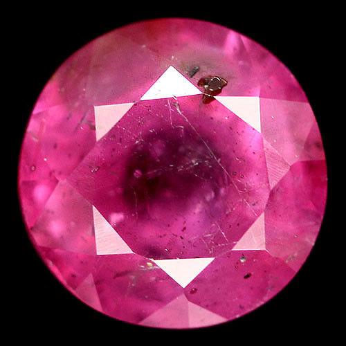 2.77 кт. Природний рубін круг 7.7 мм., фото 1