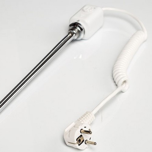 Тэн для рушникосушника з терморегулятором, електротен для радіаторів 300 Вт Тенко, фото 1