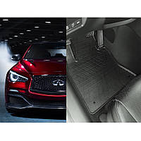 Гумові килимки INFINITI Q50 2013- (Інфініті Кю 50) кількість 4 штуки