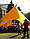 Намет жовтий, Зірка (бюджетний) 10-метровий для фестивалів, відпочинку, спорту по Україні, фото 4