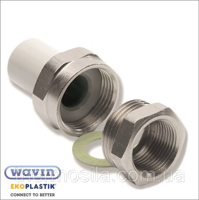 Розбірне з'єднання внутрішнє d 20х1/2" Ekoplastik, гурт і роздріб, фото 1