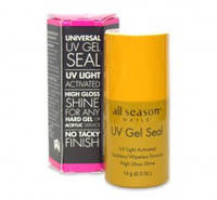 UV топ-гель без снятия липкости All Season UV Gel Sealer, 15 мл