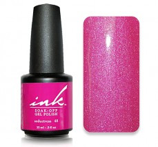 УФ/LED гель-лак Ink Gel Polish - темно-рожевий перламутровий