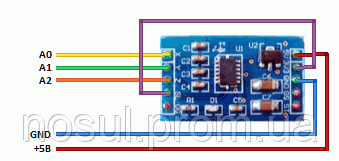 Акселерометр 3-х осевой MMA7361 MMA7260 Arduino - фото 2 - id-p7870634