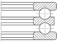 Подшипник 38206(52206)