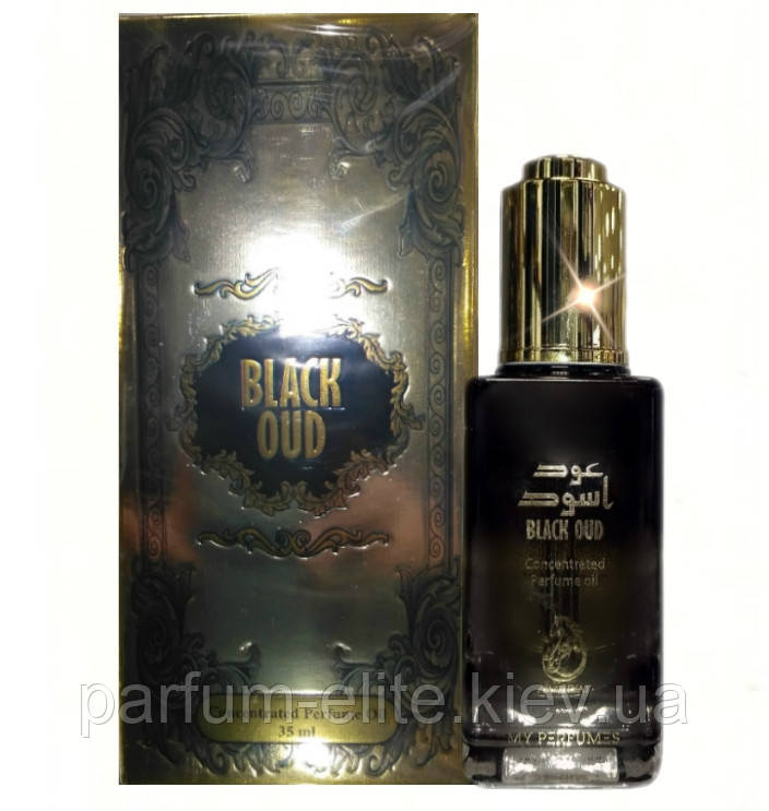 Жіноча арабська парфумована олія My Perfumes Black Oud 35ml