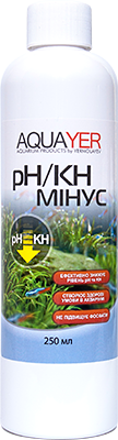 AQUAYER pH/KH мінус, 250 мл         