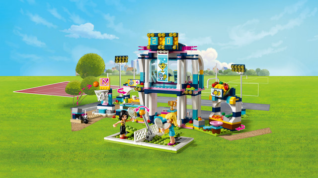 Lego Friends 41338 Stephanies Sports Arena. Стадіон Стефані (Конструктор Лего Френдс Стадион Стефани) 