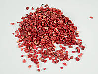 Камни для декора Коралл Упаковка 100 грамм Размер камней 3-6 мм Красный (16865)