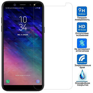 Захисне скло Premium Tempered Glass 0.28 mm (2.5D) для Samsung A6 2018, A600