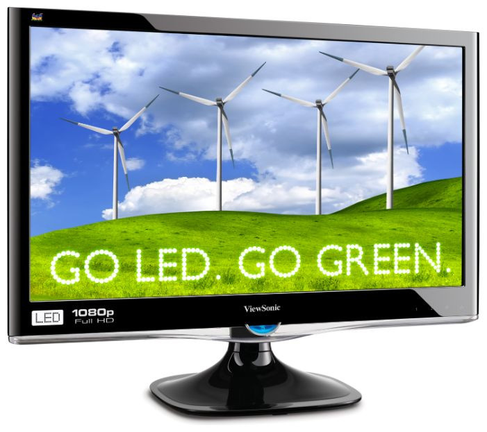 Монитор 24" Viewsonic VX2450wm-LED, бу - фото 1 - id-p84129599