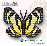 БАТ17. БАБОЧКА-МАГНІТ «ШМЕЛЬ З МЕТАЛІЧНИЙ МЕТКИЙ (BAEOTIS ZONATA)»