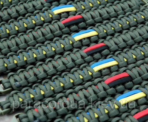 Браслет виживання з паракорда "Патріот", фото 1