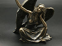 Статуетка Veronese Ангел з блакитним 75981A4, фото 4