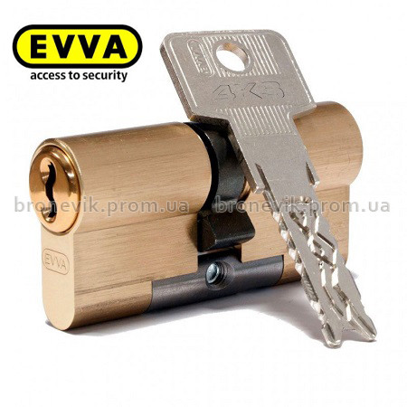 Циліндр Evva 4KS DZ 122мм 56/66 PB