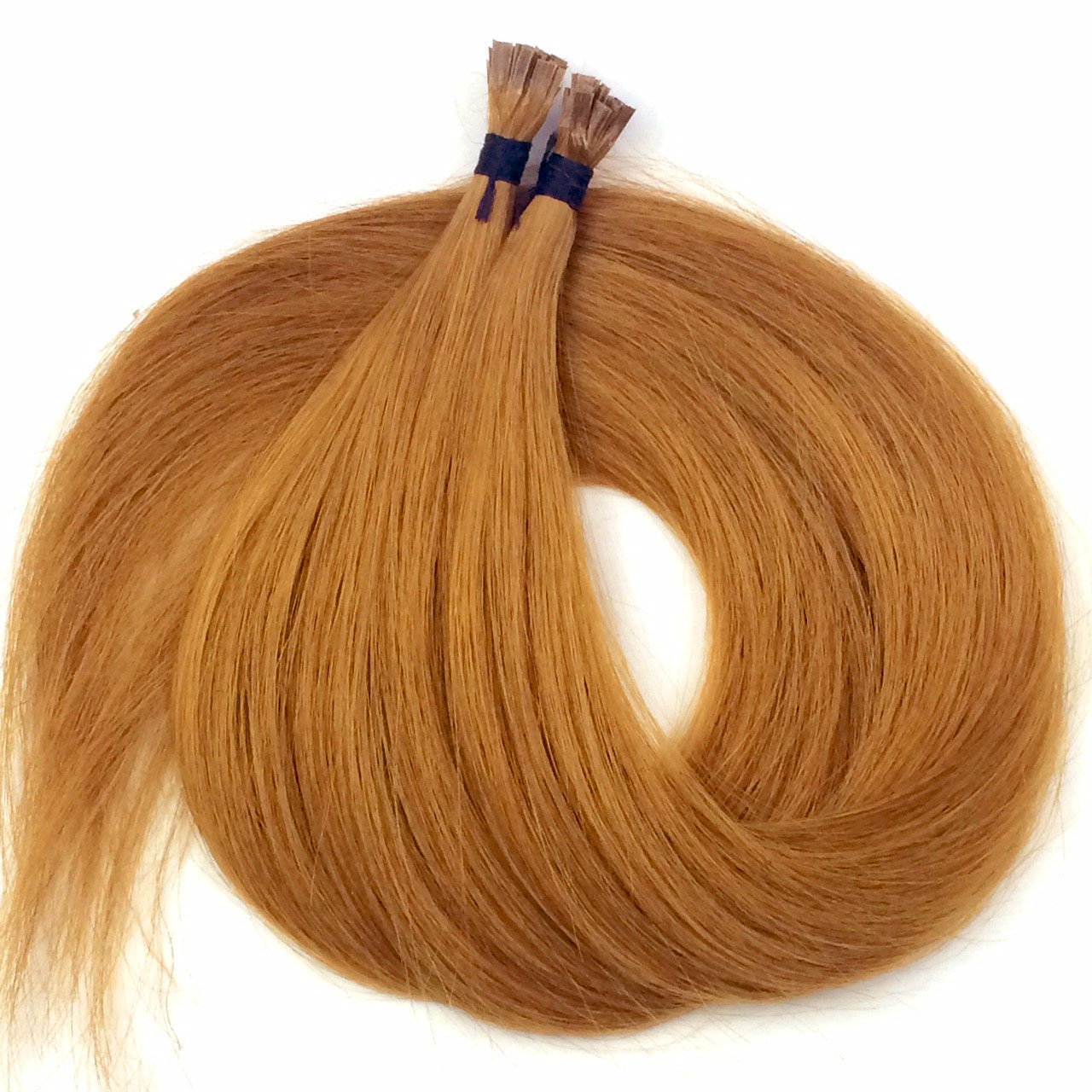 Слов'яне волосся на капсулах 80 см. Колір #Рудий, фото 1