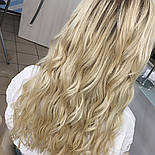 Слов'яне волосся на капсулах 80 см. Колір #blend, фото 8