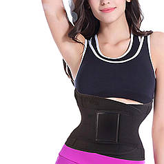 Пояс для схуднення Hot Shapers Power Belt на липучці чорний, розмір XL 142051