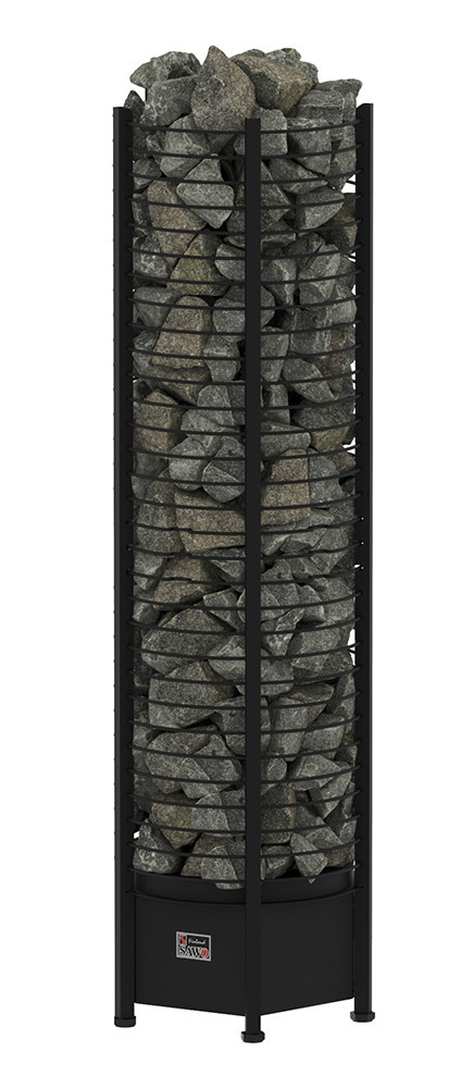 Електрична кам'янка для сауни Sawo Tower Heater (вежа) TH9-150NS Black, фото 1