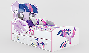 Ліжко дитяче Луч "Little Pony" Іскорка 165х89 (011401-1)