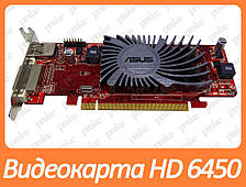 Відеокарта Asus EAH 6450 1Gb PCI-Ex DDR3 64bit (DVI, HDMI) низькопрофільна