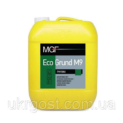 Грунтовка для стін глибокопроникна для внутрішніх робіт MGF Eco Grund M9 2 л, фото 1