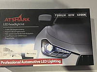 ATSHARK Комплект светодиодных фар 7200 LM 80 Вт, 6000 K Pro