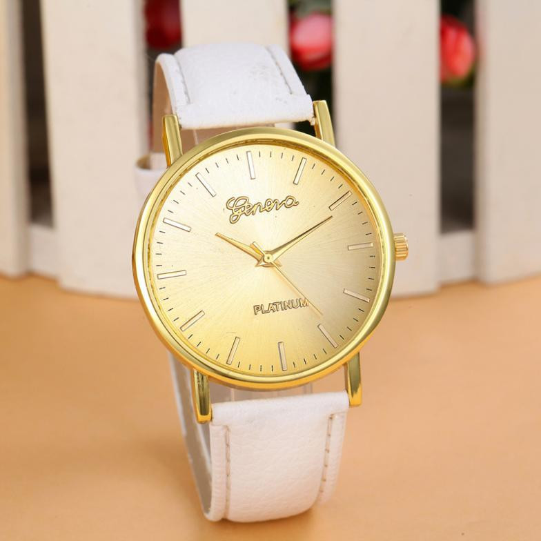 Жіночі годинники Geneva Platinum білі