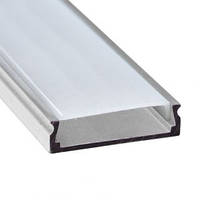 Алюмінієвий профіль для світлодіодної стрічки широкий (довжина 2 метра)