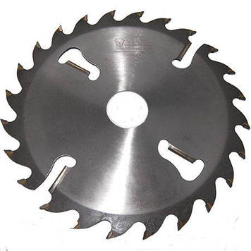 Пиляльний диск D600 d32/50 z20+6 Vatzo з підрізними ножами напаянный твердим сплавом ВК