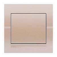 Вимикач LEZARD DERIY перлово-білий, 702-3030-100