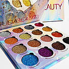 (Код No 117) Набір глітерів для макіяжу (16 відтінків), фото 2