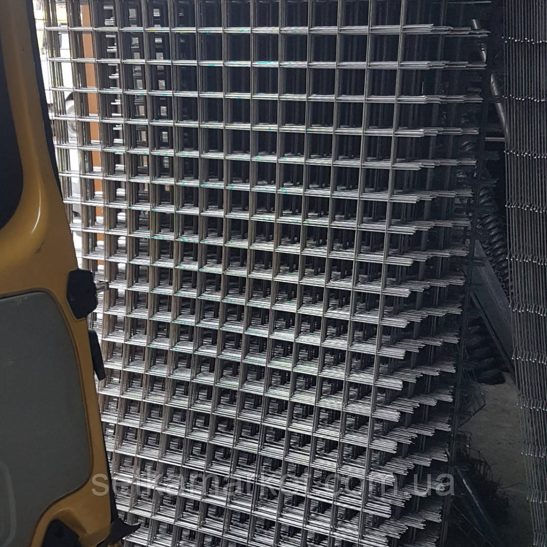 Сетка кладочная, яч 65x65 мм, проволока 2,4 мм, лист 2х1 м.