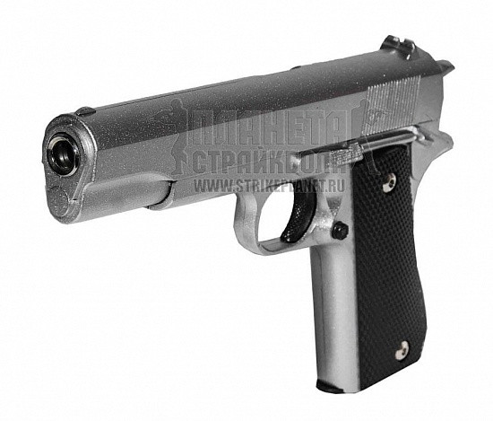 Спринговий металевий пістолет Colt 1911, Кольт 1911, страйкбол, пістолети на кульках