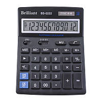 Калькулятор бухгалтерський Brilliant BS-0222, 12 розрядний