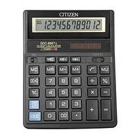 Калькулятор бухгалтерський Citizen SDC-888TII, 12 розрядний