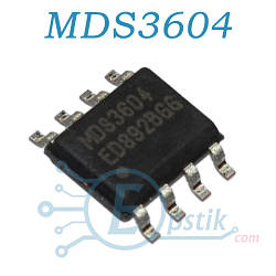 MDS3604UHR MOSFET транзистор P канал -30В -11А SOP8