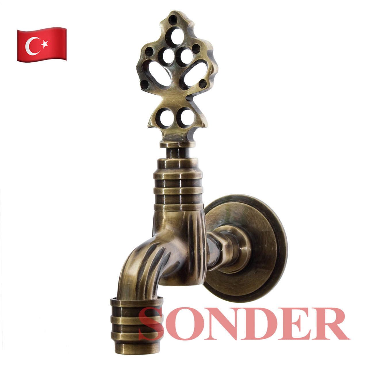 Кран для турецької бані, хамама Sonder 006 B (бронза)